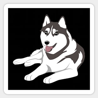 Husky Sticker